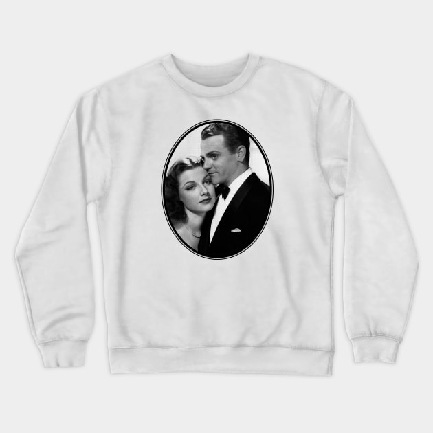 James Cagney & Ann Sheridan In City For Conquest Crewneck Sweatshirt by Noir-N-More